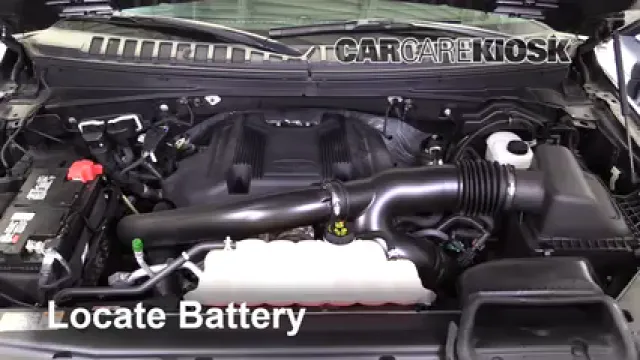 2018 Ford Expedition Max XLT 3.5L V6 Turbo Batterie Changement